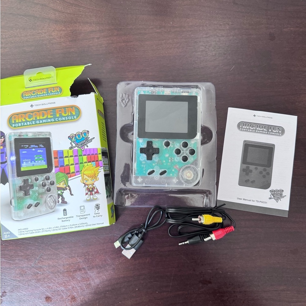 New Arcade Fun Portable Gaming Console